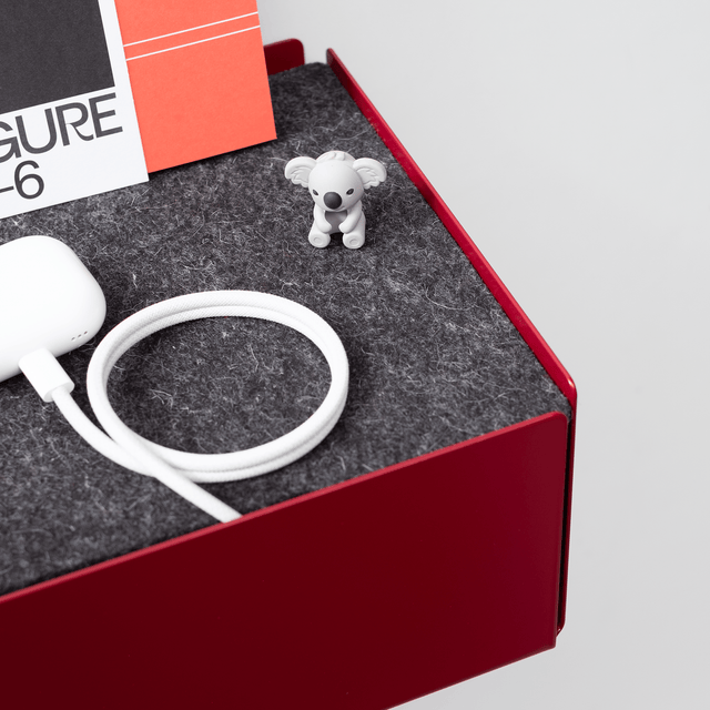 CHARGE-BOX Ladestation - Elegantes Kabelmanagement