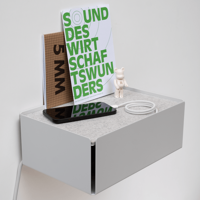 CHARGE-BOX Ladestation - Elegantes Kabelmanagement