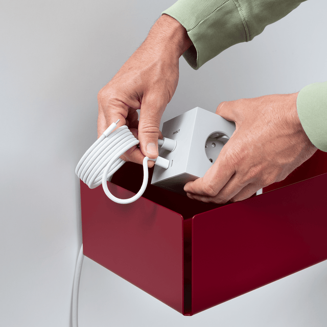Avolt Square 1 - magnetische Mehrfachsteckdose + 2xUSB-C