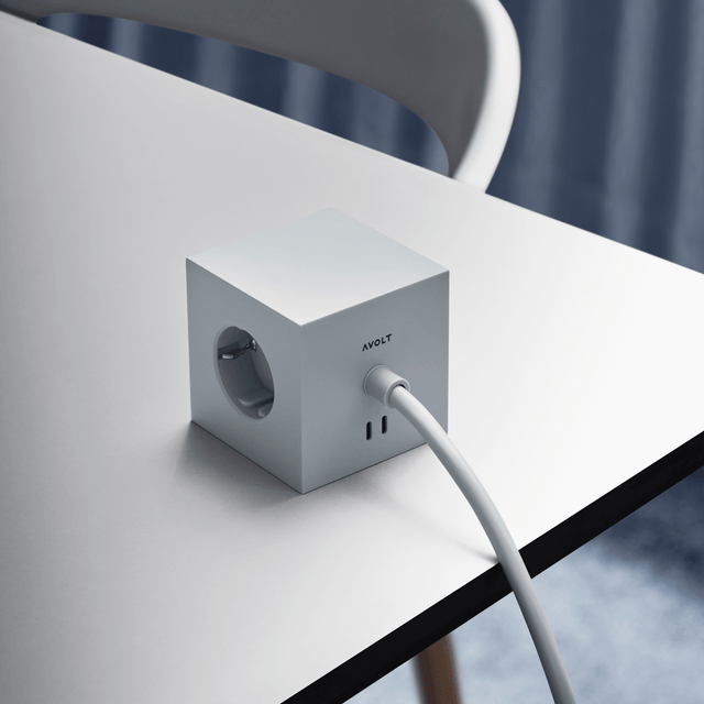 Avolt Square 1 - magnetische Mehrfachsteckdose + 2xUSB-C