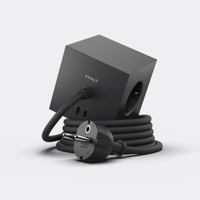 Avolt Square 1 - magnetische Mehrfachsteckdose + 2xUSB-C