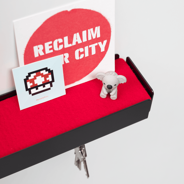 KEY-BOX - Tableau à clés avec étagère