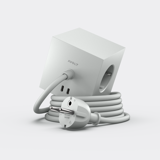 Avolt Square 1 - magnetische Mehrfachsteckdose + 2xUSB-C